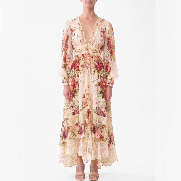 Camilla Meet Me At The Majestic Long Button Front Dress - Picture 1 of 15